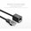  Кабель UGREEN NW112 11281 Cat 6 F/UTP Ethernet RJ45 Extension Male/Female Patch Cords 2m Black 