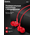  Наушники HOCO M14 initial with mic red (6957531049340) 
