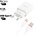  СЗУ Borofone BA20A 5V/2,1A 1USB Sharp single port + Type-C cable, white 