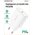  СЗУ Borofone BA57A Easy Speed single port PD20W, white 