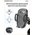  Автодержатель Borofone BH53 Windy center console, black 