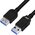  Удлинитель Greenconnect GCR-52701 USB 3.0 AM/AF 2.0m черный 