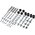  Кронштейн для телевизора Hama 00220809 черный 32"-65" макс.35кг настенный фиксированный 