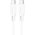  Кабель ACEFAST C3-03 USB-C to USB-C TPE charging data cable White 