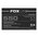  Блок питания Foxline FL550S 550W ATX PSU, 120Fan, 24 pin, 4 + 4 Pin (12V), 5*SATA, 2*4 pin molex, 1*FDD, 1*PCI-e(6 + 2 pin) 