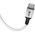  Кабель Greenconnect GCR-53122 Type C-C для MacBook 18W 1.0m белый 