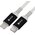  Кабель Greenconnect Premium GCR-53464 TypeC/Lightning 0.5m белый силикон 