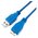  Кабель Gembird Cablexpert CCP-mUSB3-AMBM-1 USB 3.0 Pro, AM/microBM 9P, 30см, экран, синий, пакет 