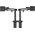  Кронштейн для мониторов Ultramounts UM 727B черный 17"-32" макс.9кг крепление к столешнице поворот и наклон 