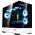  Корпус ZALMAN P30 BW, без БП, боковое окно (закаленное стекло), черно-белый, mATX 