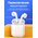  Наушники bluetooth Borofone BW25 TWS, white 