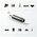 Адаптер UGREEN AV168 60711 3.5mm Male to 6.35mm Female Adapter 1pcs 