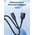  Дата-кабель BOROFONE BX54 Ultra bright lightning 1м (чёрный) 