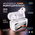  Наушники bluetooth HOCO EW72 Soar true wireless ANC Noise Reduction touch screen BT headset 