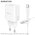  СЗУ BOROFONE BA82A Platinum single port PD25W charger set C to C белый 