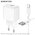  СЗУ BOROFONE BAS42A Potential single-port QC3.0 charger set Type-C EU белый 