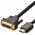  Кабель UGREEN HD106 10136 HDMI Male To DVI24+1 Round Cable 3m Black 