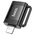  OTG переходник HOCO UA31A iP male to USB female OTG adapter черный 
