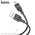  Дата-кабель HOCO X101 Assistant silicone charging micro 1м (черный) 