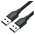  Кабель UGREEN US102 10311 USB 2.0 A Male to A Male Cable 2m Black 