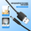  Кабель Vention CEXBF USB AM/DC-jack 3.5мм M 1м чёрный 