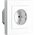  Умная розетка AQARA Wall Outlet H2 EU WP-P01D белый 