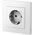  Умная розетка AQARA Wall Outlet H2 EU WP-P01D белый 