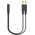  Адаптер аудио A4Tech AD-4P Jack 3.5 (f)/2xJack 3.5 (m) 0.2м черный 