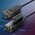  Кабель UGREEN NW122 70334 CAT 6A Pure Copper Ethernet Cable OD2.8 2m Black 