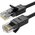  Кабель UGREEN NW102 20160 Cat 6 8-Core U/UTP Ethernet Cable 2m Black 