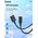  Дата-кабель HOCO X88 Gratified charging data cable for Type-C (черный) 
