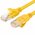  Кабель UGREEN NW103 11232 Cat5e U/UTP Lan cable 26AWG 3m Yellow 