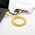  Кабель UGREEN NW103 11232 Cat5e U/UTP Lan cable 26AWG 3m Yellow 