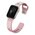  Ремень каучуковый Uniq STRIDE FKM RUBBER для Apple Watch 41/40/38, цвет бледно розовый (PALE PINK) 
