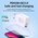  СЗУ HOCO C113A, Аwesome PD65W, 2USB, 1A1C, (EU) (белый) 