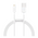  Дата-кабель Baseus Superior (CALYS-C02) Fast Charging USB to iP 2.4A 2m White 