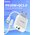  СЗУ HOCO C80A Rapido PD20W+QC3.0 +Type-C to Lightning, белый 