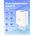  СЗУ HOCO C80A Rapido PD20W+QC3.0 +Type-C to Type-C, белый 