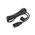  Кабель питания Hyperline PWC-IEC19-SHM-3.0-BK Shucko+C19 3x1.5 3м 