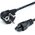  Кабель питания GoPower 00-00024056 евровилка CEE 7/7-IEC 320 C5 1.8м ПВХ 0.75мм черный 1/10/160 