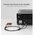 Кабель UGREEN AV126 10615 3.5mm TRS to Dual 6.35mm TS Audio Cable 2m Gray 