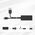  Адаптер UGREEN 30985 Micro USB 2.0 To 100Mbps Ethernet Adapter For Chromecast And Micro TV Sticks Black 