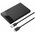  Кабель UGREEN US221 30848 2.5 Inch Hard Drive Box with Micro-B to USB-A 3.0 Cable Black 