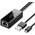  Адаптер UGREEN 30985 Micro USB 2.0 To 100Mbps Ethernet Adapter For Chromecast And Micro TV Sticks Black 