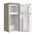  Холодильник TESLER RT-132 Sand Grey 
