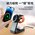  Беспроводное ЗУ HOCO CQ3 Motorcycle folding 3-in-1 magnetic wireless fast charger (черный) 
