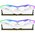  ОЗУ TEAMGROUP T-Force Delta RGB 32GB (FF4D532G6000HC28ADC01) (2x16GB) DDR5 6000MHz CL28 (28-36-36-76) 1.40V / White 