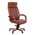  Кресло руководителя Бюрократ T-9924Walnut/Chok светло-коричневый Leather Eichel кожа крестов. металл/дерево 