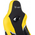  Кресло игровое Knight Thunder 5X Y черный/желтый эко.кожа 