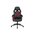  Кресло игровое Zombie Weaver R (Zombie Weaver Red) черный/красный ткань/эко.кожа крестов. пластик подст.для ног 